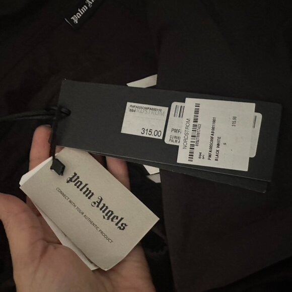 Palm Angels Curved Logo Swim Shorts Size S NEW - Picture 5 of 11